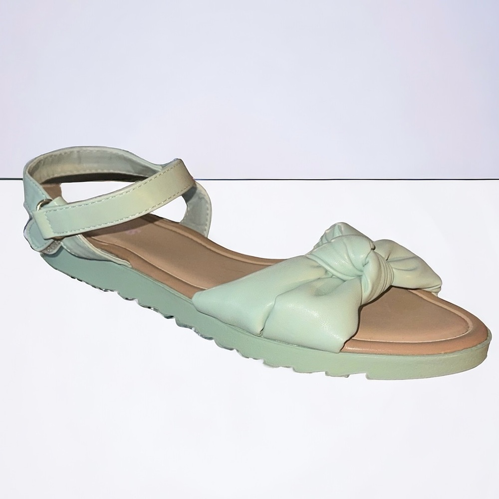 Fabkids mint knot sandals